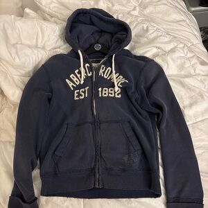 Abercrombie & Fitch Navy Hoodie